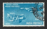 Sellos del Mundo : Asia : India : 300 - XXV Aniversario de las Fuerzas Aéreas