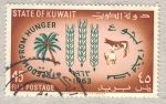 Sellos del Mundo : Asia : Kuwait : lucha contra el hambre