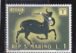 Stamps San Marino -  zodiaco