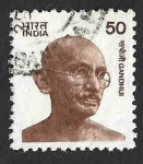 Sellos de Asia - India -  846e - Mahatma Gandhi
