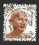 Stamps India -  916 -  Mahatma Gandhi