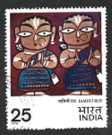 Stamps India -  792 - Pintura India Moderna