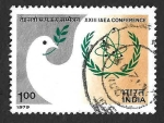 Stamps India -  833 - XXIII Conferencia de la Agencia Internacional de Energía Atómica