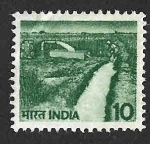 Sellos de Asia - India -  905 - Regadío