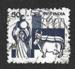 Sellos de Asia - India -  915 - Industria Lechera