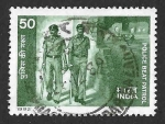 Sellos de Asia - India -  991 - Día de la Policía
