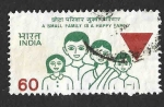 Stamps India -  1146 - Planificación Familiar