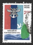 Sellos del Mundo : Asia : India : 1315 - Operaciones Indias por el Mantenimento de la Paz en Sri Lanka