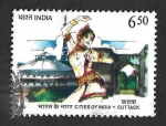 Sellos de Asia - India -  1338 - Cuttack