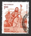 Sellos de Asia - India -  1339 - Bhakta Kanakadas