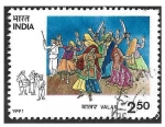 Stamps India -  1355 - Danzas Tribales