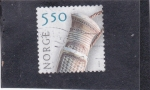 Stamps : Europe : Norway :  Manualidades - Mango de cuchillo Doudji (Havard Larsen)