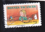 Stamps France -  Felices vacaciones