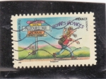 Stamps France -  Felices vacaciones