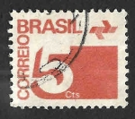 Sellos de America - Brasil -  1248 - Cifra