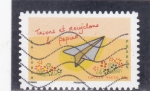 Stamps France -  reciclaje del papel