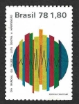 Sellos de America - Brasil -  1555 - Día Mundial de la Salud