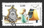 Stamps Brazil -  1603 - X Aniversario del Departamento de Correos y Telégrafos y XVIII Congreso Internacional de la U