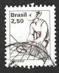Sellos de America - Brasil -  1654 - Cestero