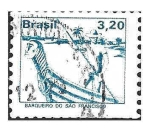 Stamps Brazil -  1655 - Barquero del río San Francisco	