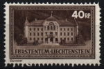 Sellos de Europa - Liechtenstein -  Paisaje- Palacio gubernamental de Valuz