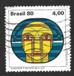 Stamps Brazil -  1689 - XXX Aniversario de la Televisión Nacional