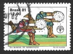Sellos del Mundo : America : Brasil : 1766 - Día Mundial de la Alimentación