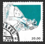 Stamps Brazil -  1813 - Trajes de las Orishas