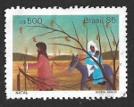 Stamps Brazil -  2036 - Pinturas de Silva de Araújo