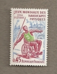 Stamps France -  Juegos mundiales para descapacitados