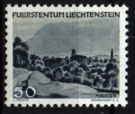 Stamps Liechtenstein -  Ciudades