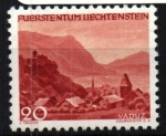 Stamps Liechtenstein -  Ciudades