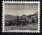 Stamps Liechtenstein -  Ciudades