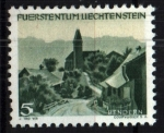 Stamps Liechtenstein -  Ciudades