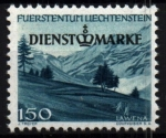 Stamps Liechtenstein -  Paisaje