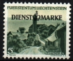 Stamps : Europe : Liechtenstein :  Ciudades