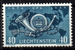 Stamps Liechtenstein -  75 aniv. U.P.U.