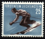 Stamps Liechtenstein -  Deporte- Descenso