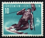 Stamps Liechtenstein -  Deporte- Esquí