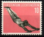 Stamps Liechtenstein -  Gimnasia