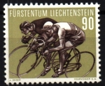Stamps Liechtenstein -  Deporte- Ciclismo