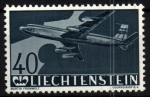 Stamps Liechtenstein -  Correo aéreo- Boeing 707
