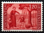 Stamps Liechtenstein -  Motivos campestres
