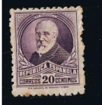 Stamps Spain -  Edifil  nº  666   República Española    Pi Margall