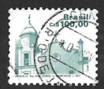 Stamps Brazil -  2071 - Patrimonio Arquitectónico Nacional