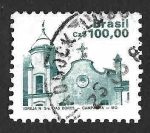 Stamps Brazil -  2071 - Patrimonio Arquitectónico Nacional