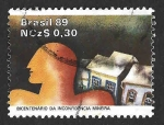 Stamps : America : Brazil :  2166b - Bicentenario de la Rebelión de Minas Gerais