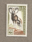Stamps France -  Muflón mediterráneo