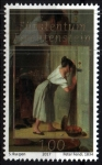 Stamps : Europe : Liechtenstein :  Pintura- Ojeando
