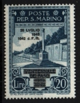 Stamps : Europe : San_Marino :  300 aniversario